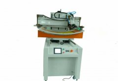 濟寧花盆轉(zhuǎn)盤絲印機廠家半自動絲印機