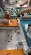 河源羽毛球拍曲面絲印機廠家伺服絲印機